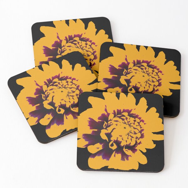Item preview, Orange purple dahlia summer flower designed and sold by pixperienz4u.