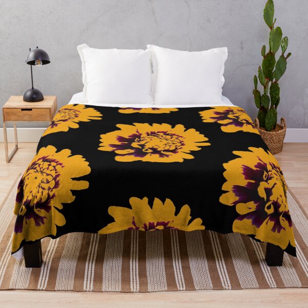 Item preview, Orange purple dahlia summer flower designed and sold by pixperienz4u.