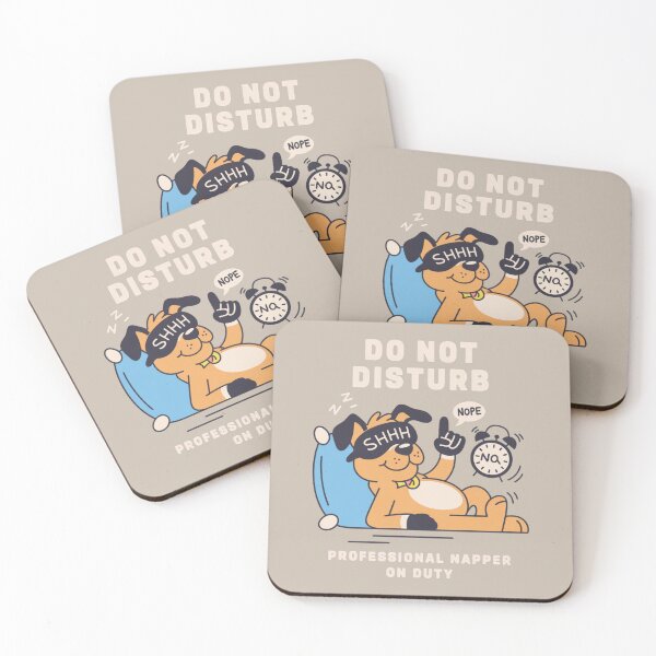 Item preview, sleepy dog - cute dog - nap time - nap lover - snooze mode - snooze button - alarm clock - do not disturb - shhh - sleep mask - tired humor - sleepy vibes - weekend mood designed and sold by JansenGS.