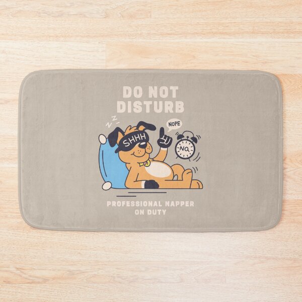 Item preview, sleepy dog - cute dog - nap time - nap lover - snooze mode - snooze button - alarm clock - do not disturb - shhh - sleep mask - tired humor - sleepy vibes - weekend mood designed and sold by JansenGS.