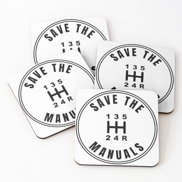 Item preview, Save The Manuals Sticker – Manual Transmission Car Decal designed and sold by gwandi.