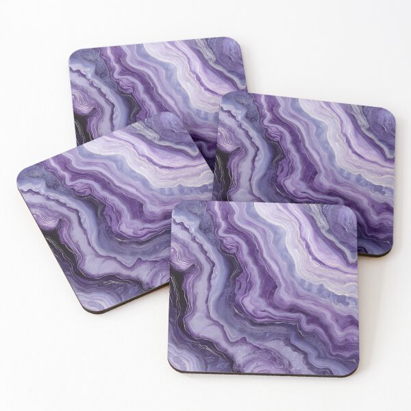 Item preview, Ultraviolet marble designed and sold by Letteraddicted.
