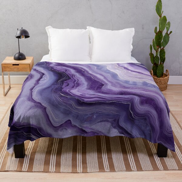 Item preview, Ultraviolet marble designed and sold by Letteraddicted.