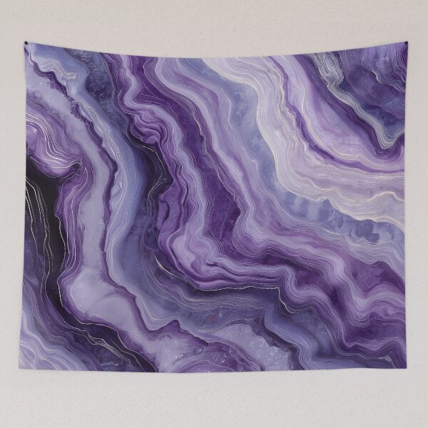 Item preview, Ultraviolet marble designed and sold by Letteraddicted.