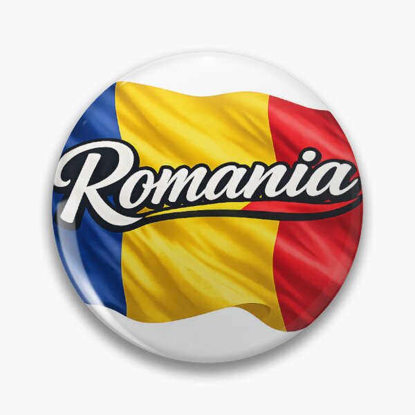 Item preview, Romania Waving Flag Design – Romanian Patriotic Pride Graphic designed and sold by GarnerSupplyCo.