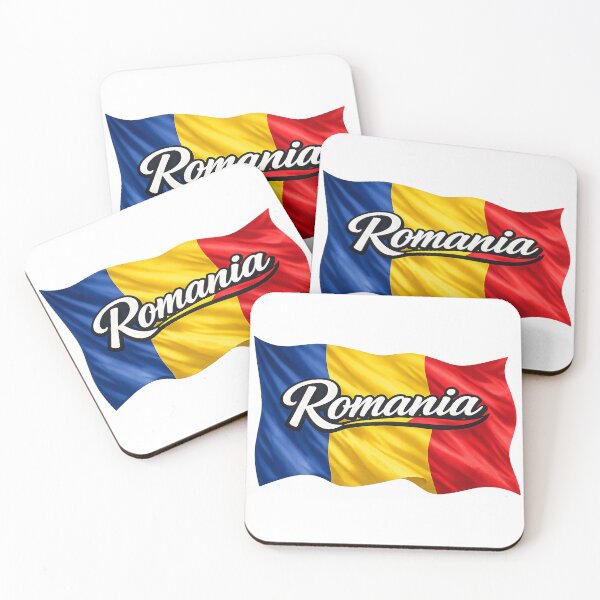 Item preview, Romania Waving Flag Design – Romanian Patriotic Pride Graphic designed and sold by GarnerSupplyCo.