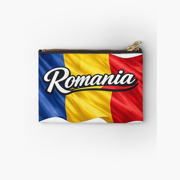Item preview, Romania Waving Flag Design – Romanian Patriotic Pride Graphic designed and sold by GarnerSupplyCo.
