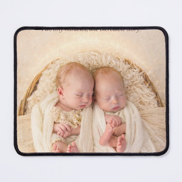 Item preview, Twin Baby Nursery Wall Art – Double the Love Double the Blessing – Neutral Boho Baby Room Decor designed and sold by ArtByKapil.