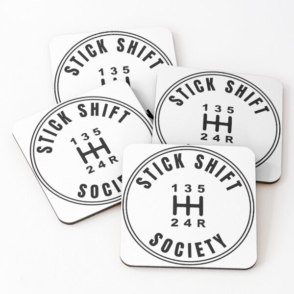Item preview, Stick Shift Society Sticker – Manual Transmission Car Decal designed and sold by gwandi.