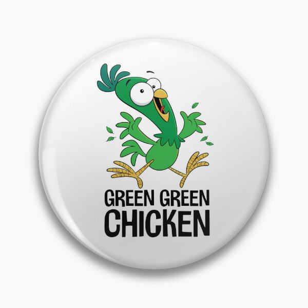Item preview, Green Green Chicken designed and sold by cedricstudio.