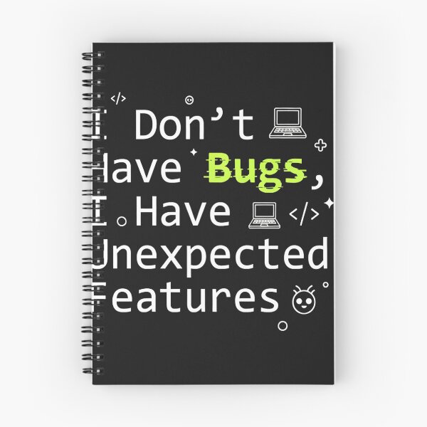 Item preview, I Don’t Have Bugs Funny Programmer designed and sold by S0kar.