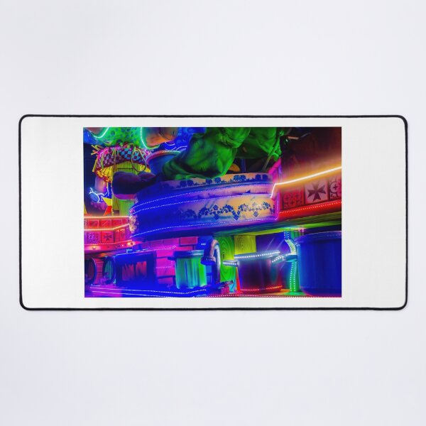 Item preview, Vibrant Neon Carnival Float With Colorful Lights and Festive Night Parade Decorations designed and sold by Nmallia.