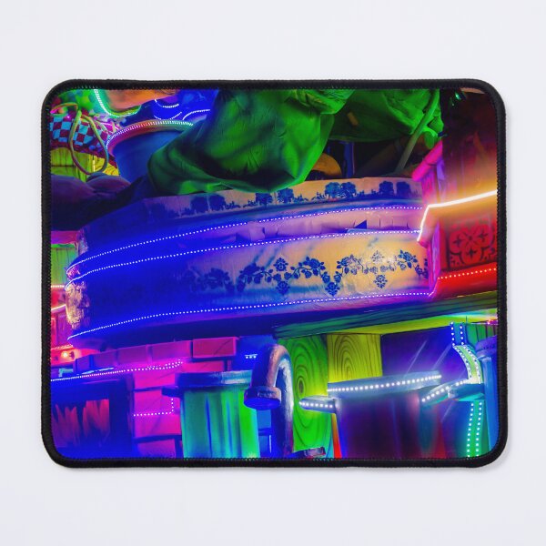 Item preview, Vibrant Neon Carnival Float With Colorful Lights and Festive Night Parade Decorations designed and sold by Nmallia.