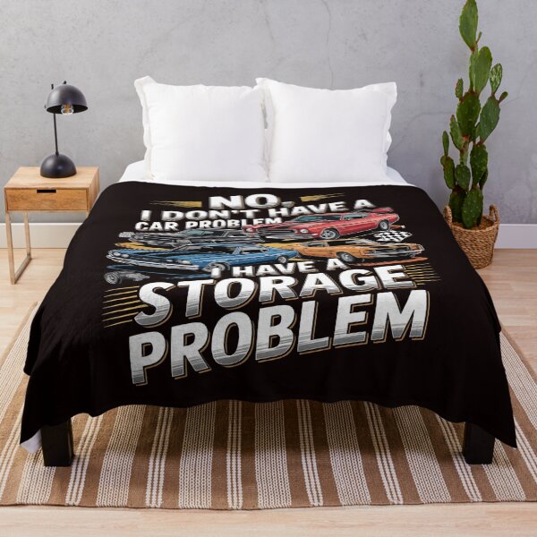 Item preview, I Don't Have a Car Problem I Have a Storage Problem – Car Lover Lifestyle Quote designed and sold by Redgiant87x.