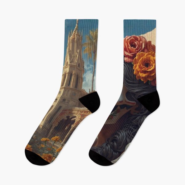 Item preview, Cathedral of Marigolds designed and sold by Edenglow Prints & Peculiars.