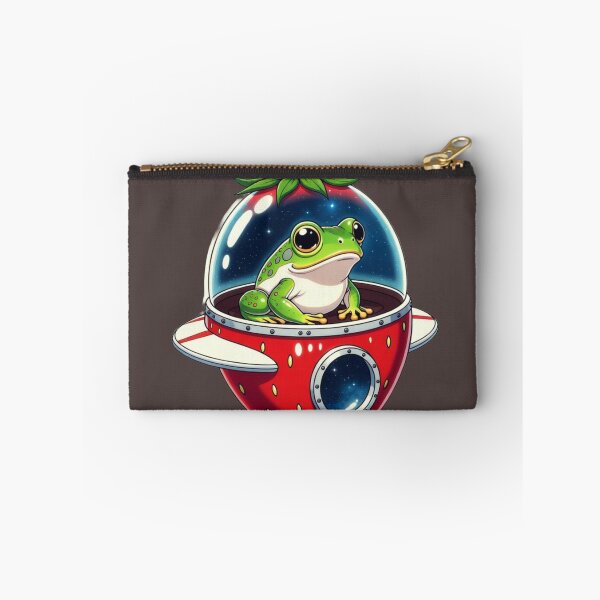 Item preview, Frog Traveling Solo in Single-Seat Spaceship | Fun Product Collection designed and sold by Bittor18.