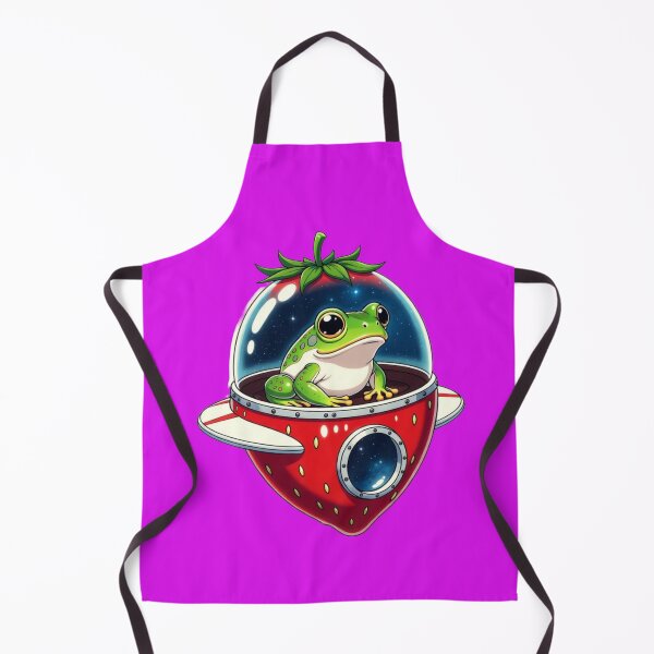 Item preview, Frog Traveling Solo in Single-Seat Spaceship | Fun Product Collection designed and sold by Bittor18.