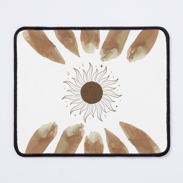 Item preview, Boho Sun and Moon Circle – Celestial Earthy Art designed and sold by eachside-nik.