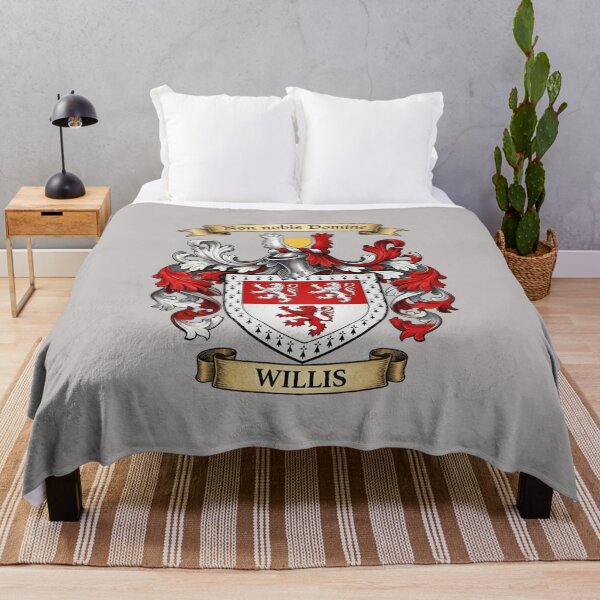 Item preview, The Willis Family Coat of Arms designed and sold by BagTown Clans.
