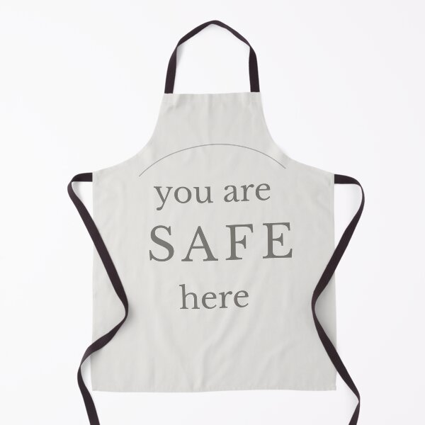 Item preview, You Are Safe Here Minimalist Typography designed and sold by Minimalist Typography.