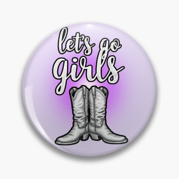 Item preview, Let's Go Girls Purple Neon Cowboy Boots designed and sold by PriyaMagic.