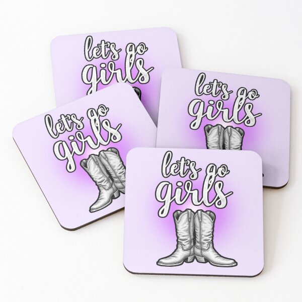 Item preview, Let's Go Girls Purple Neon Cowboy Boots designed and sold by PriyaMagic.