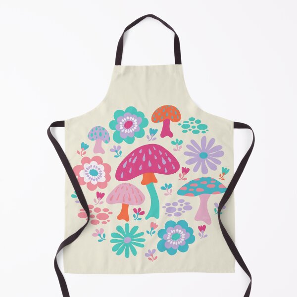 Item preview, Woodland Mushrooms and Wildflowers designed and sold by Carrie Cantwell Art.