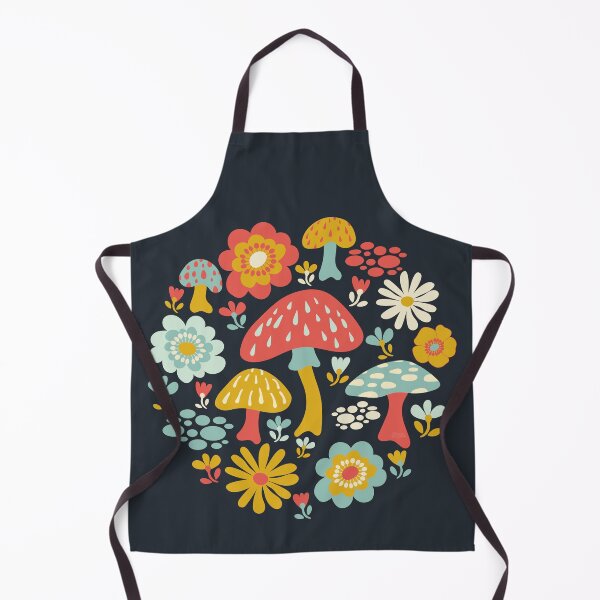 Item preview, Woodland Mushrooms and Wildflowers designed and sold by Carrie Cantwell Art.