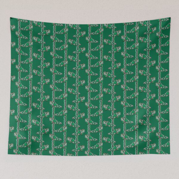 Item preview, Fluevog Bishop Shoe Green Brocade designed and sold by anne m bray.
