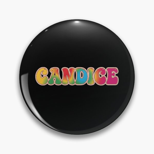 Item preview, ❤️ Candice Personalized Name Wavy Retro Shirt, Coffee Mug, Sticker Gift designed and sold by HelixPedia.