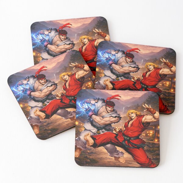 Item preview, Street Fighter - Ryu & Ken Masters designed and sold by Bikash-A7.