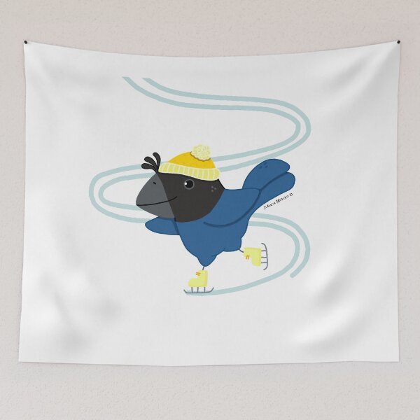 Item preview, Bird Ice Skating designed and sold by julianamotzko.