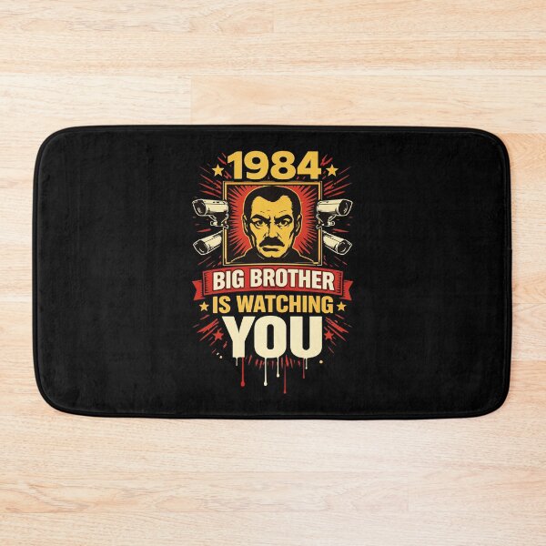 Item preview, Big brother is watching you. 1984 - George Orwell 2 designed and sold by storelibertys.