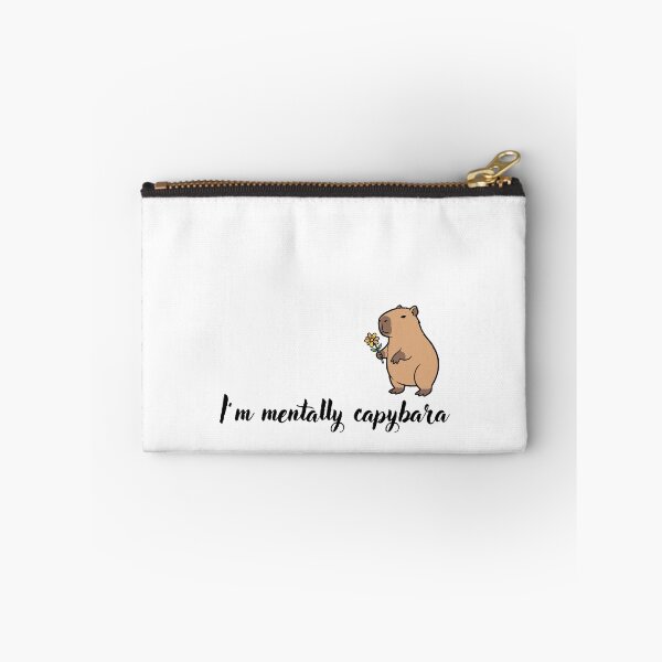Item preview, I'm Mentally Capybara Funny Gift For Capybara's Fan designed and sold by AGreetee.
