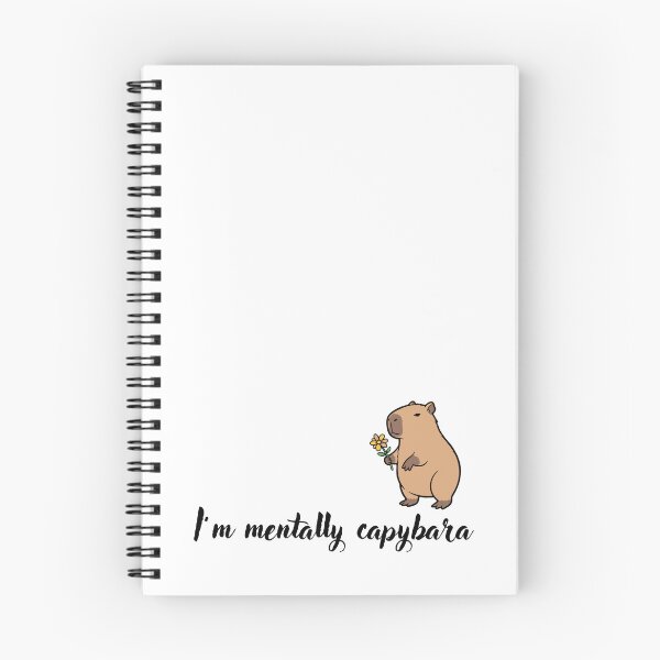 Item preview, I'm Mentally Capybara Funny Gift For Capybara's Fan designed and sold by AGreetee.