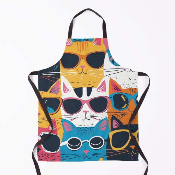 Item preview, Quirky Cats with Sunglasses designed and sold by bubblyrainbow.