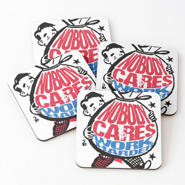 Item preview, Nobody Cares Work Harder Money Bag Hustle Illustration designed and sold by SkeletonsDanger.