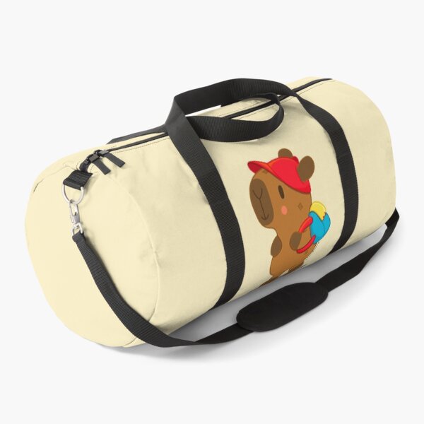 Item preview, Capybara with backpack designed and sold by julianamotzko.