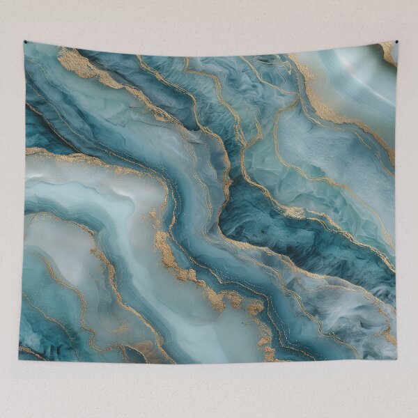 Item preview, Gold-plated ocean marble designed and sold by Letteraddicted.