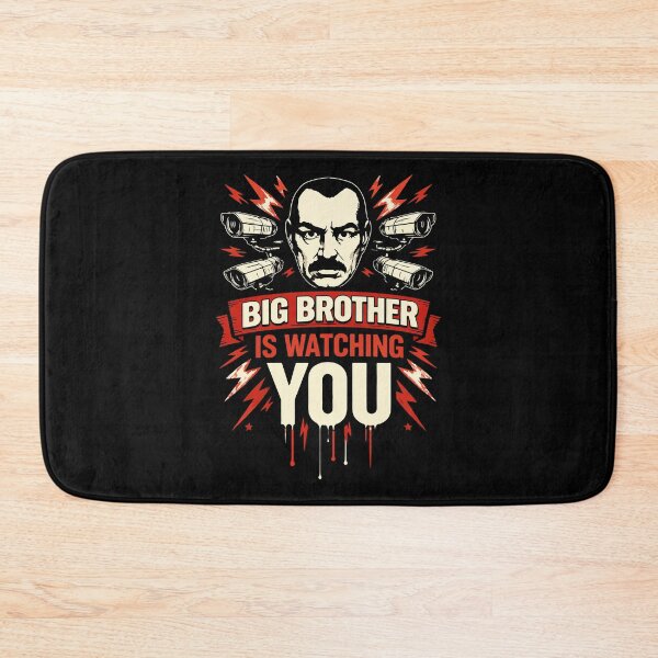 Item preview, Big brother is watching you. 1984 - George Orwell 3 designed and sold by storelibertys.