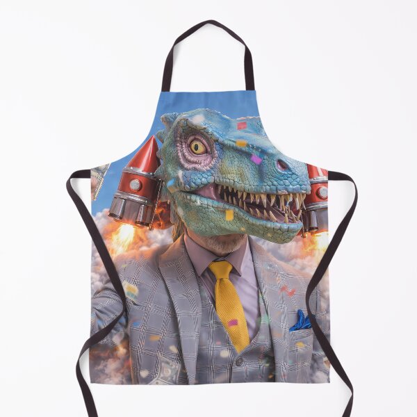 Item preview, Funny Dinosaur Head Business Art designed and sold by adobtsony.
