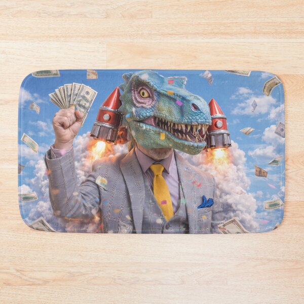 Item preview, Funny Dinosaur Head Business Art  designed and sold by adobtsony.