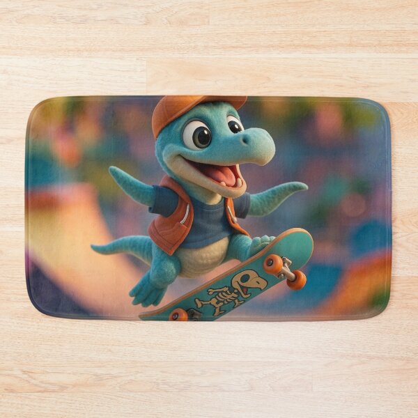 Item preview, Skater Plesiosaur designed and sold by Sillytoe.