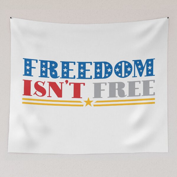 Item preview, Freedom Isn't Free designed and sold by Texas Southern Studio.