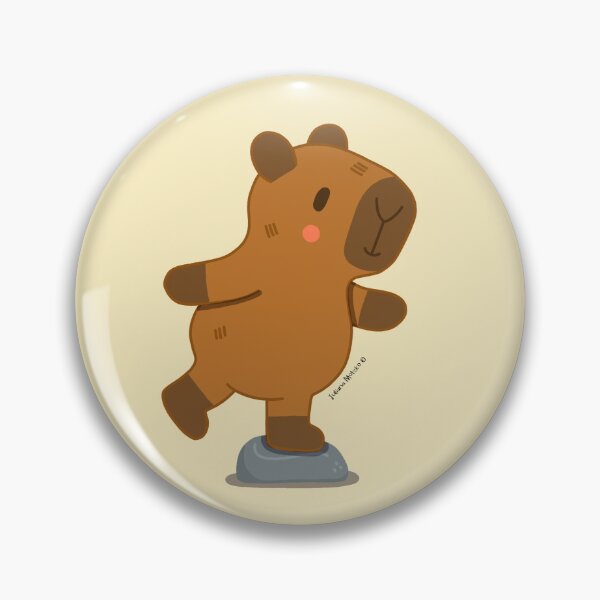 Item preview, Capybara balancing 2 designed and sold by julianamotzko.