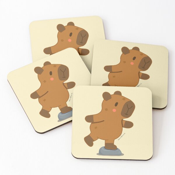 Item preview, Capybara balancing 2 designed and sold by julianamotzko.