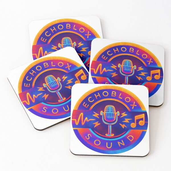 Item preview, EchoBlox Sound studio logo designed and sold by Corey Bloxom.