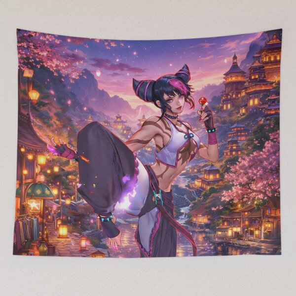 Item preview, Street Fighter - Juri Han Cover Image designed and sold by Bikash-A7.