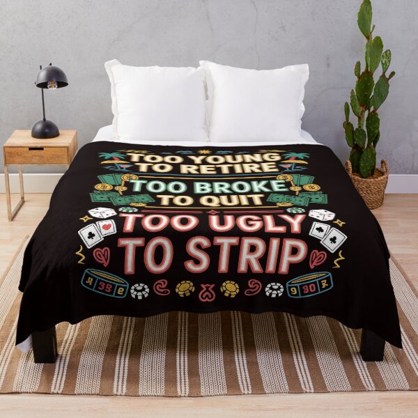 Item preview, Too Young to Retire Too Broke to Quit – Awkward Work Life Humor designed and sold by Redgiant87x.