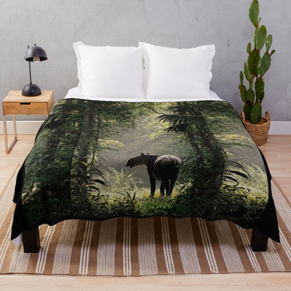 Item preview,  Surreal Tapir in Vibrant Rain Forest Bulk #15 designed and sold by Helios Be. Lavsh.